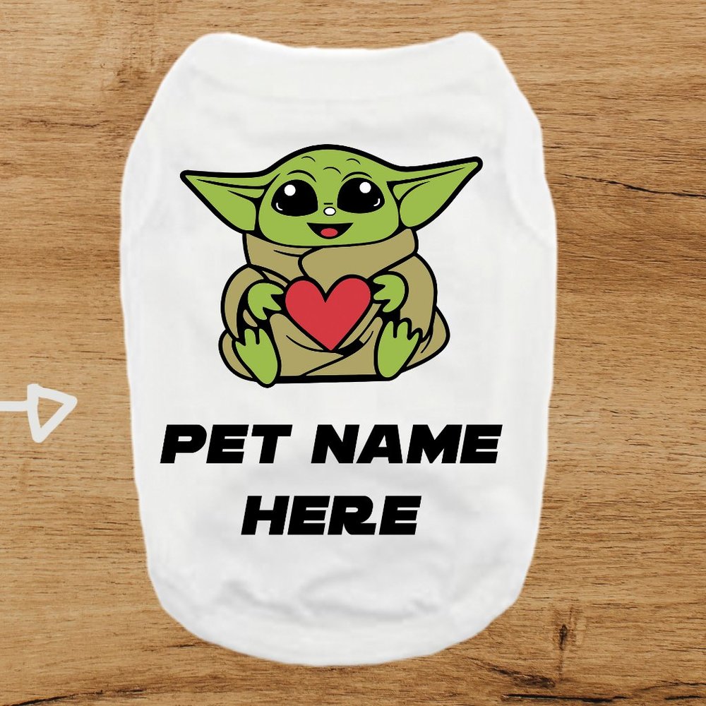 š„³HPš„³ NWT the child the mandalorin shirt for pets - Picture 1 of 7